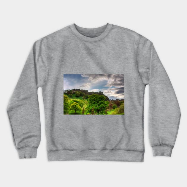 Tree of Light Crewneck Sweatshirt by tomg